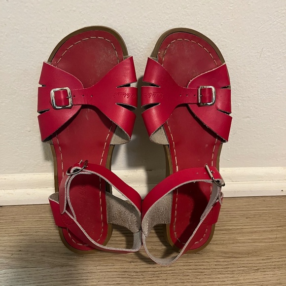 Classic Salt Water Sandal with Two Buckles - Picture 1 of 3